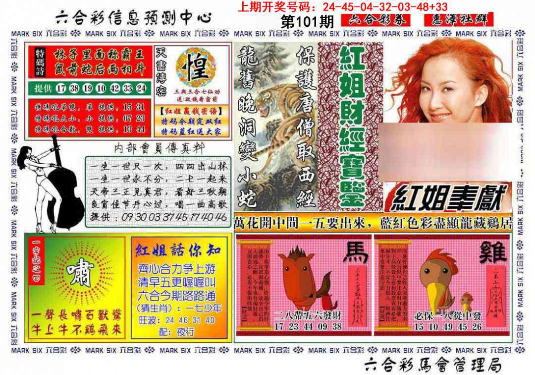 101期红姐财经宝鉴[图]